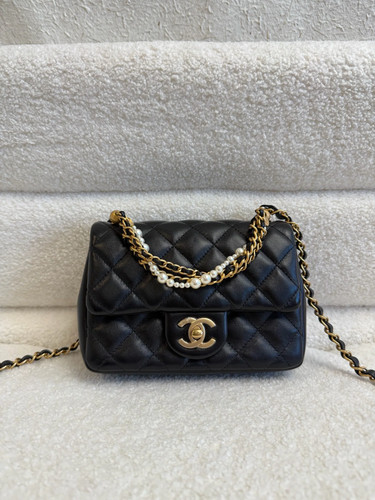 Chanel 2024 mini pearl twist - chanel,