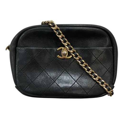 Chanel matelassé camera bag - chanel,