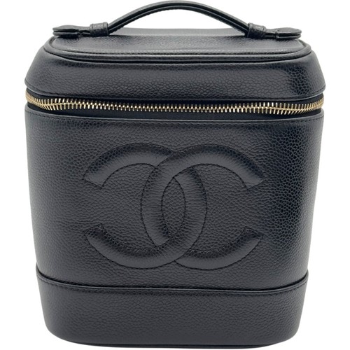 Chanel vanity black caviarskin - vanity,