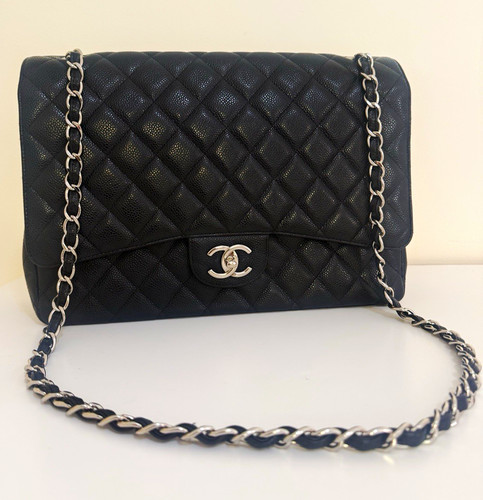 Maxi chanel classic - chanel, handbag