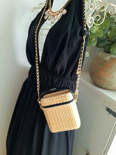 Chanel les beiges raffia - beiges,