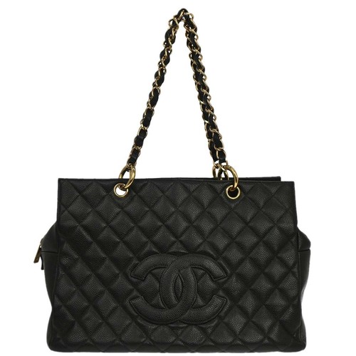 Chanel black calfskin - black,