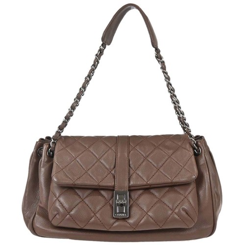 Chanel brown calfskin - chanel,
