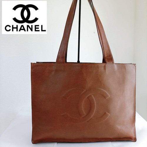 Chanel brown coco mark - brown,