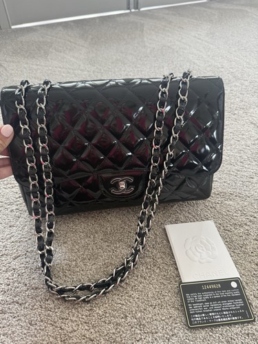 Chanel patent leather black - patent,