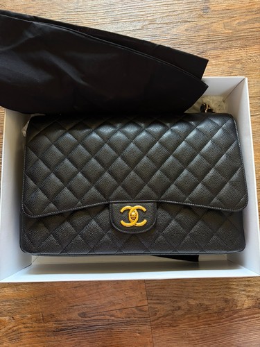 Chanel authentic black caviar - authentic,