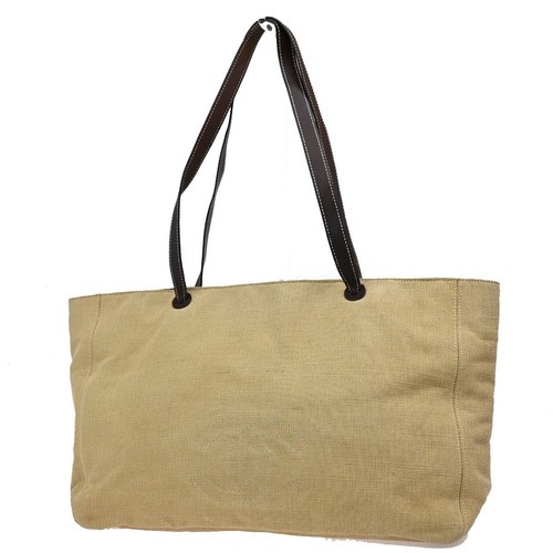 Chanel logo shoulder tote - chanel, cc