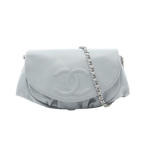 Chanel shoulder bag blue - shoulder,