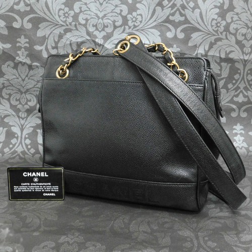 Chanel caviar skin leather - chanel,