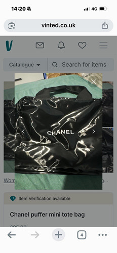 Chanel mini tote bag black - chanel,