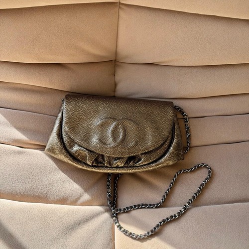 Chanel classic half moon flap - chanel,
