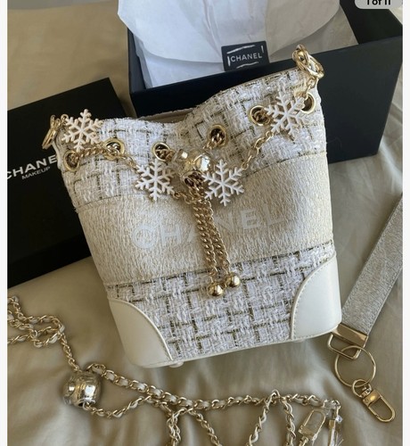 Chanel vip white gold - white-gold, tweed