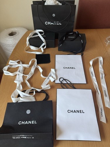 Chanel paper bags and - chanel,