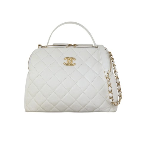 Chanel bag white aged - bag,