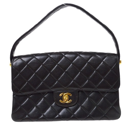 Deal08 chanel black lambskin - chanel,