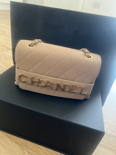 Chanel beige flap - chanel, bag