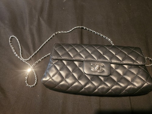 Chanel bag black quilted - bag,