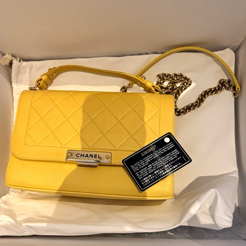 Chanel trendy small yellow - trendy,