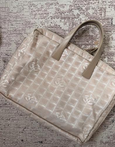 Chanel travel ligne laptop bag - travel,
