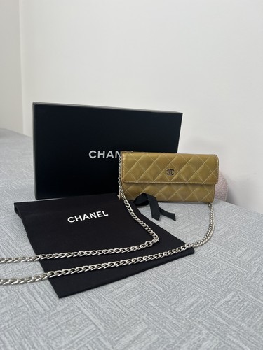 Chanel gold patent - gold, quilted