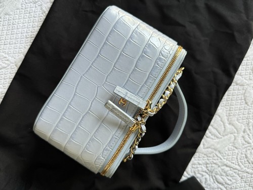 Chanel croc vanity 26p chain - vanity,