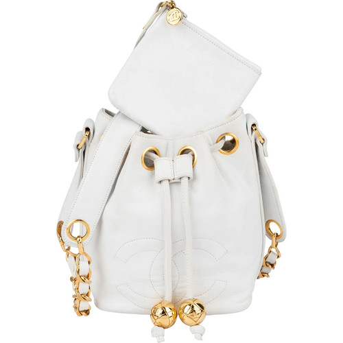 Chanel lambskin drawstring - chanel,
