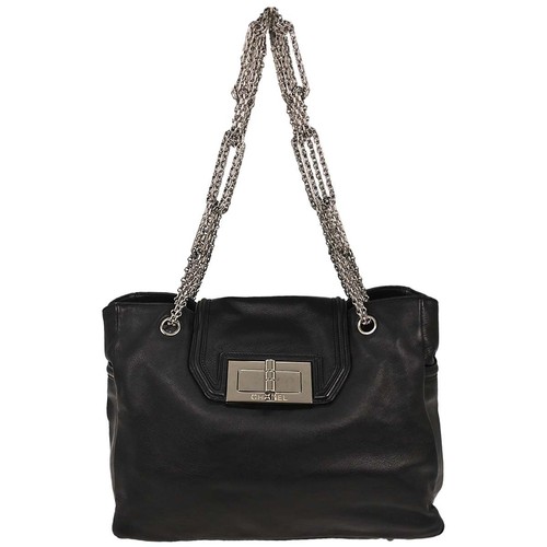Chanel black lambskin - chanel,