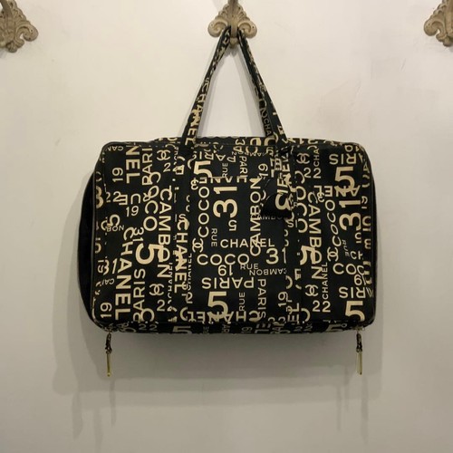Chanel boston bag - bag, canvas