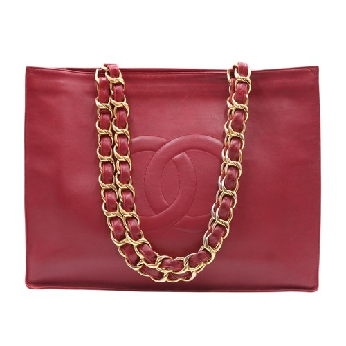 Authentic chanel chain tote - chain,