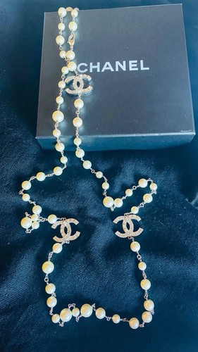 Chanel pearl necklace - necklace, with
