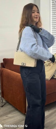 Chanel boy with - boy,