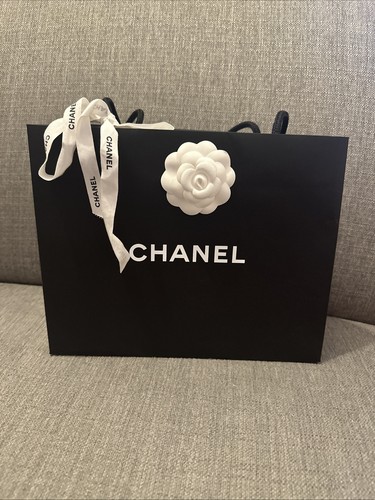 Chanel black paper gift - black, bag